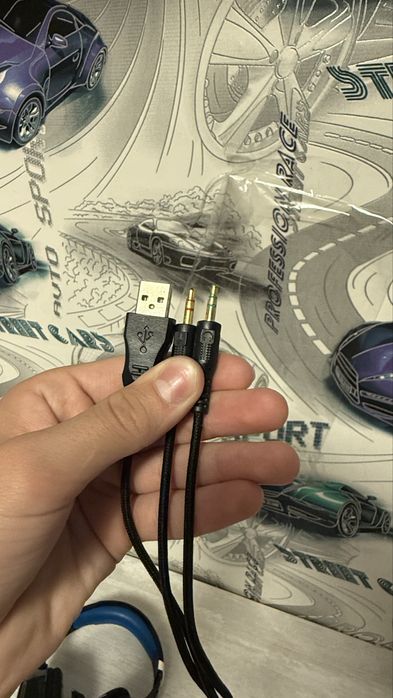 наушник XG синийй