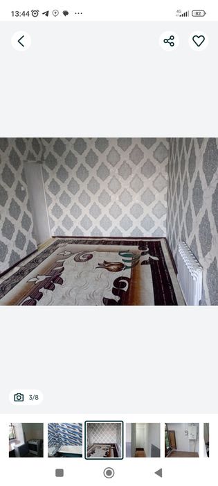 Kvartira 1 xonali arendaga chinarada kanechkada