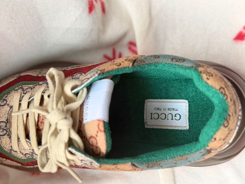 Adidasi Gucci Rhyton Premium Sneakers