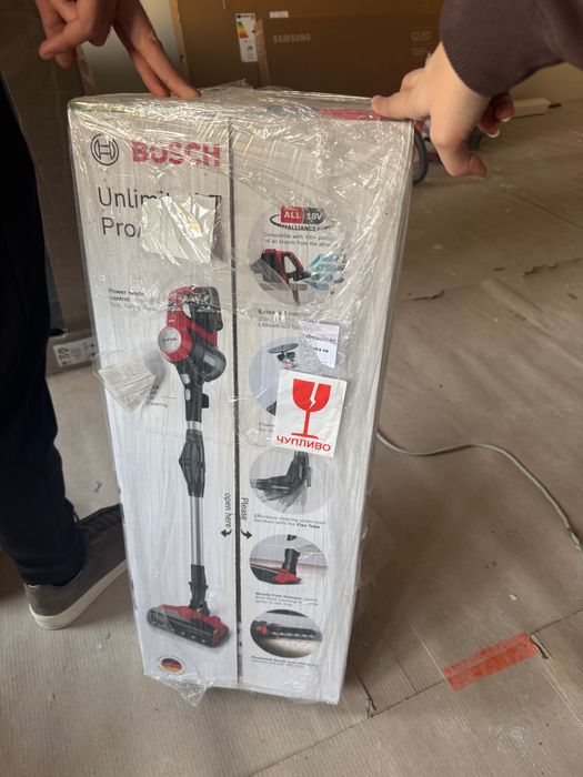 Вертикална прахосмукачка Bosch pro animal 7