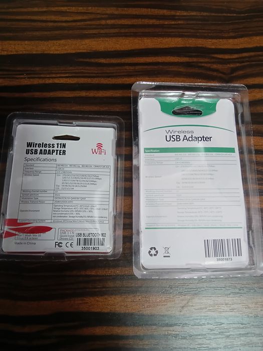 Вайфай адаптер приёмник Wi-Fi usb с диском в комплекте