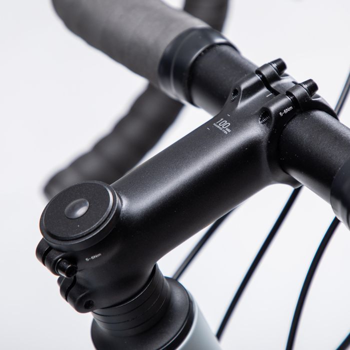 Bicicletă de șosea Rc120 Disc Gri - SMALL - produs resigilat Decathlon