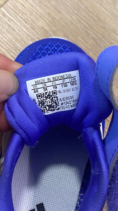 Нови детски маратонки Adidas Runfalcon 5 19 размер