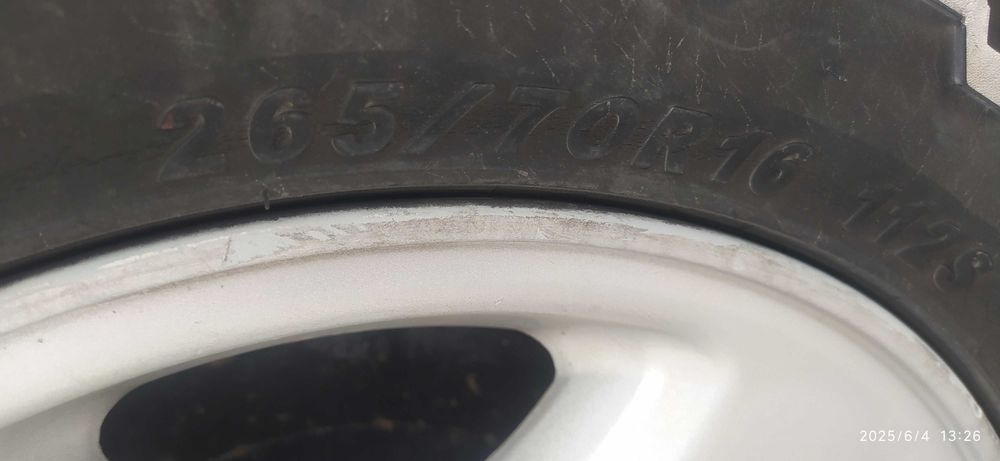 Резина бу 265/70/16