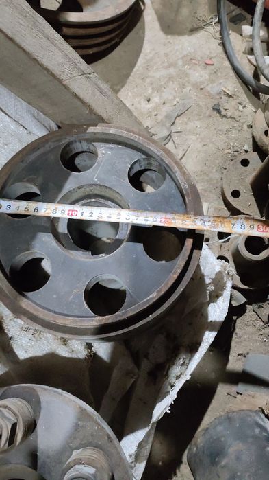 Тормозная рамка с барабаном