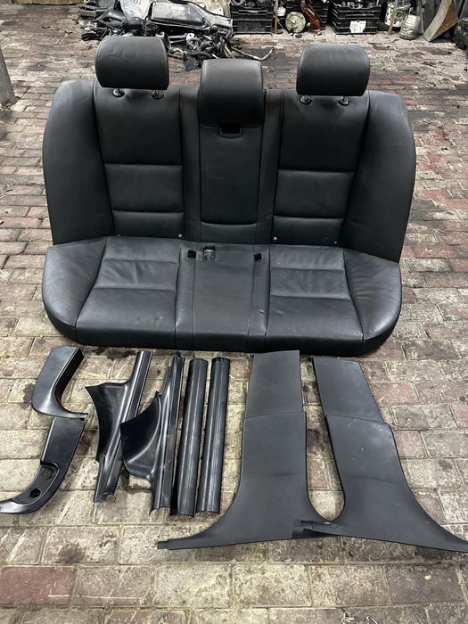 Черный салон бмв е60