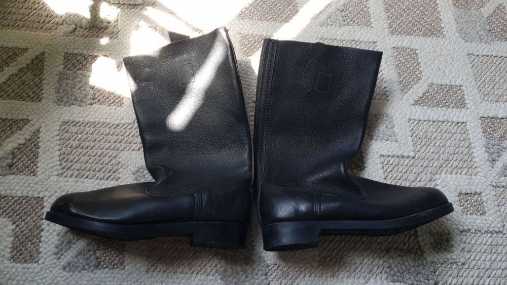 Сапоги мужские кожаные