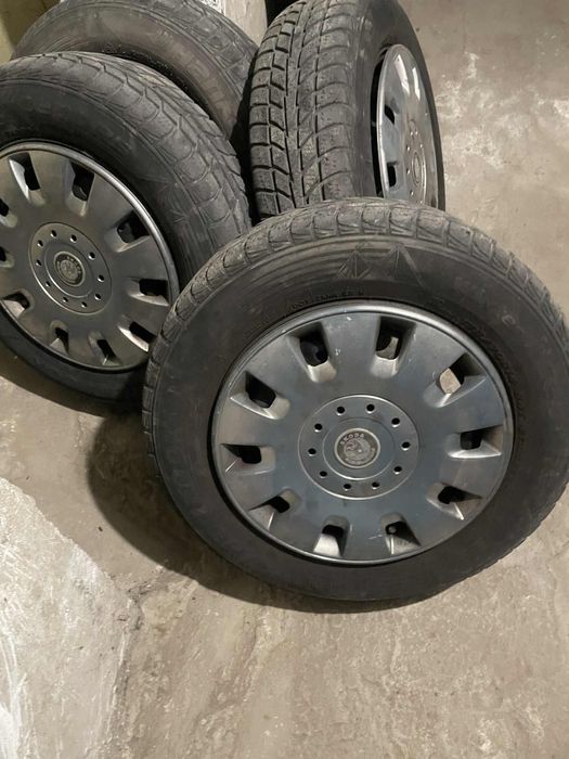 Джанти с гуми за Skoda Roomster 14ки