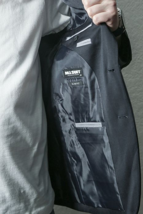 Пиджак мужской, повседневный, приталенный. Корея