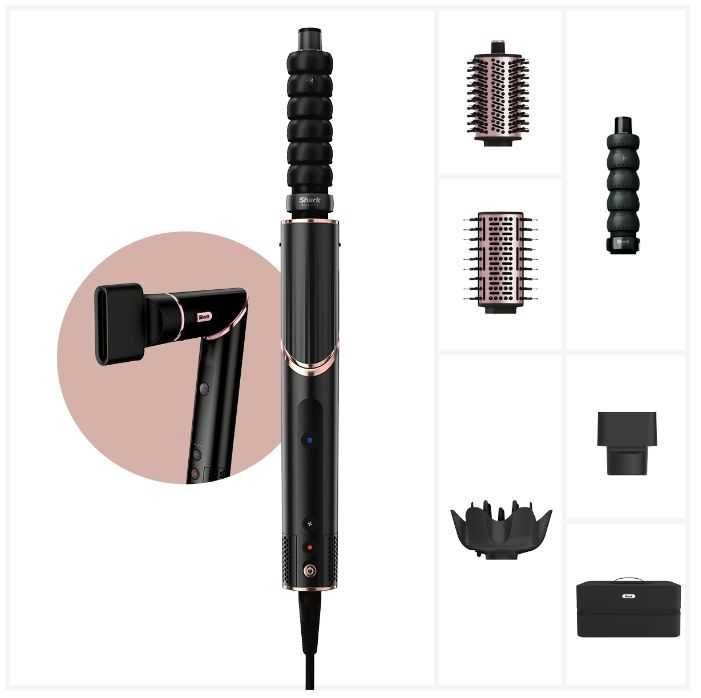 Ondulator 5-in-1 Shark FlexStyle HD446EU 5 moduri de coafare Auto-Wrap