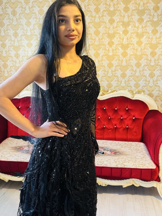 Rochie de nasa ocazie seara eleganta pene