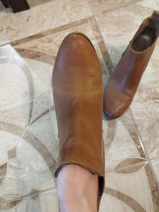 Дамски боти естествена кожа