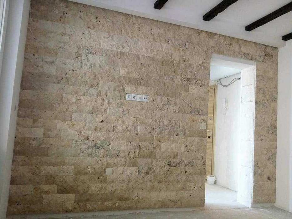 Травертин Глиц 2/10/свободна дължина - 49 лв.м2 с ддс