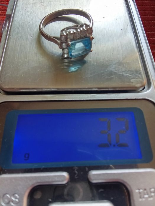 Кольца, серьги серебро