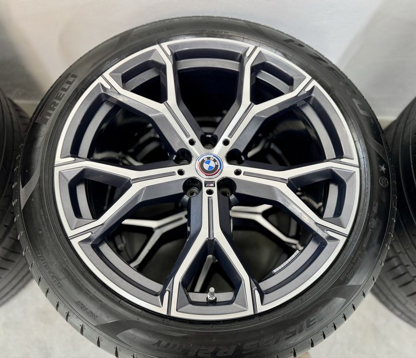 Jante Bmw X5 X6 R21 G05 G06 Originale M741 Pirelli de vara 90% 40/2023