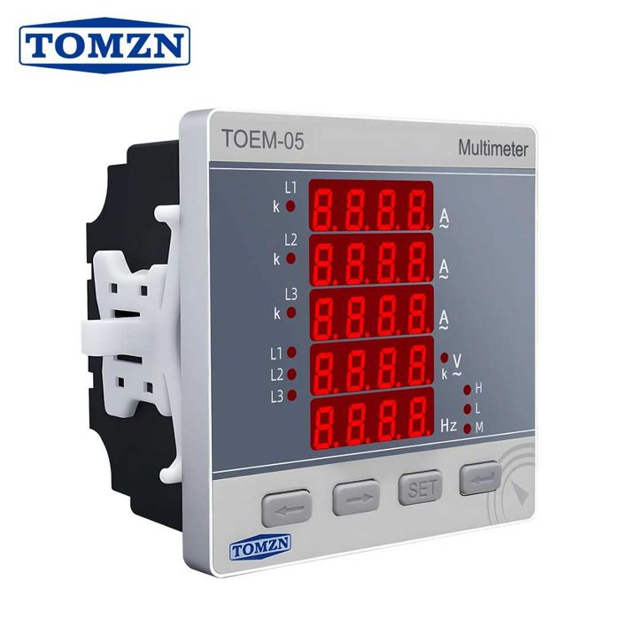 TOMZN Трифазен многофункционален измервателAC/DC 85-265V