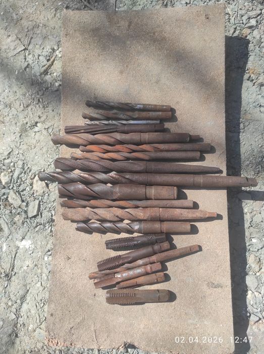 Продам свёрла б/у