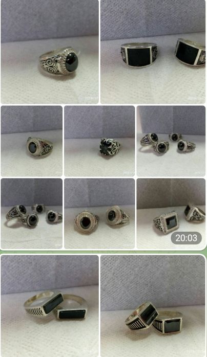 Перстень Пит-Буль, серебро 925пр.