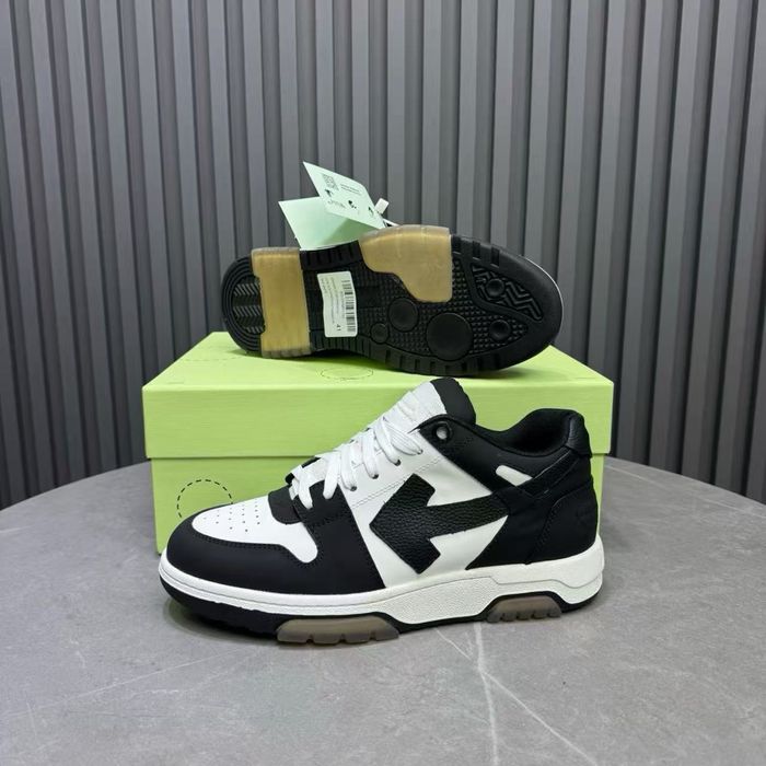 Off-White Out Of Office Round Toe Sneakers Poze Reale