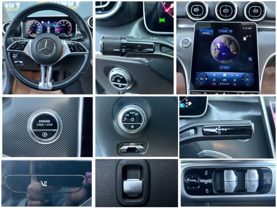 Mercedes C-Klasse 1.5 Benzina+Hibrid 2021 Euro6 | Rate fixe | Garantie