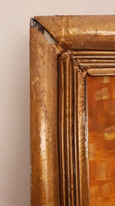 "Целувката" Густав Климт– Масло, Платно, Подпис, 80см/60см, 1969г