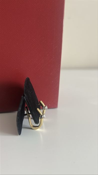 Серьги с бриллиантами 750 проба