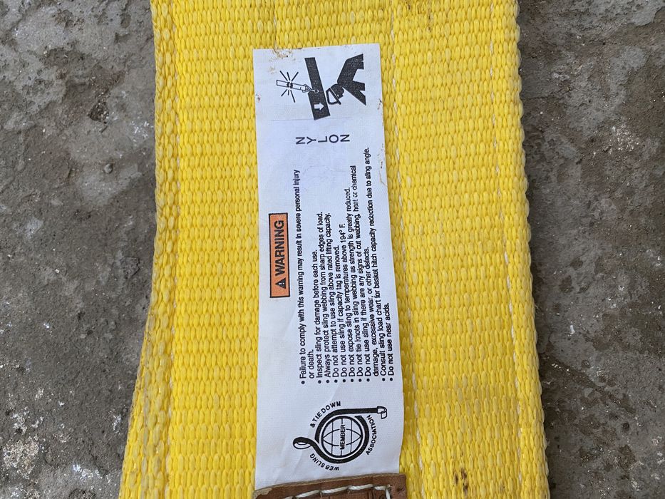 Чалки, удавки, стропы текстильные, нейлонывые