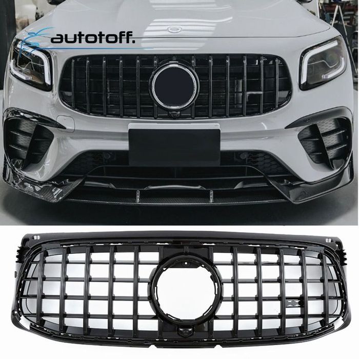 Grila centrala GLB X247 AMG Line compatibila cu Mercedes (20-23) GT Panamericana