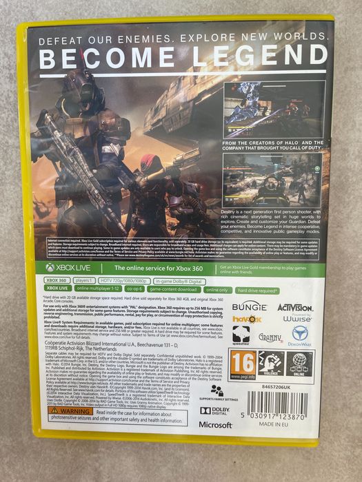 XBOX 369 dame Destiny