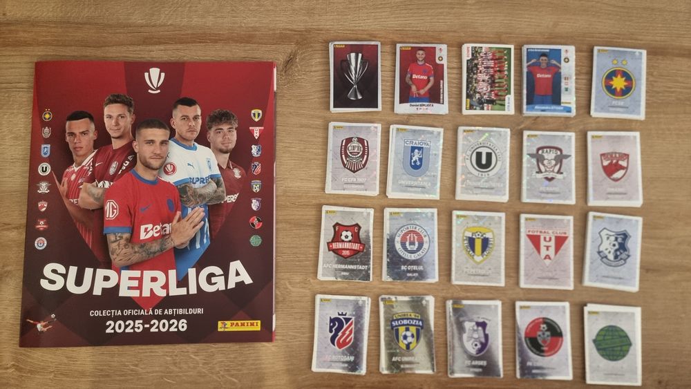 Panini Superliga 2025-2026 Set complet 1-344 nelipit | Stare Mint