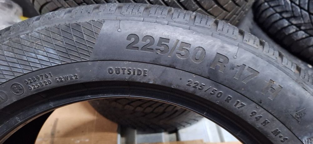 7.5mm! 2 бр 225 50 17 Continental wintercontact ts 850p
