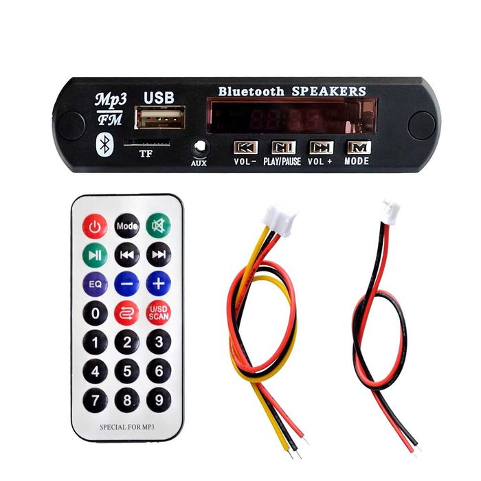 Modul MP3 Player, TF Card, Slot USB, radio FM, Bluetooth