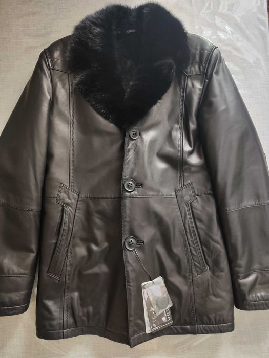 Мужская дубленка