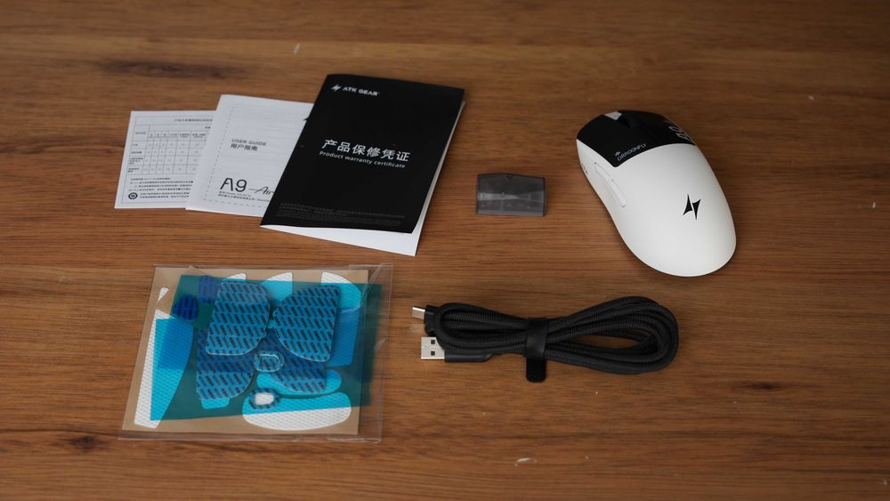 Продаю новую мышку ATK AIR A9 Master Plus 3955 sensor