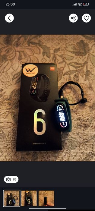 Продается mi band 6 срочно дешево