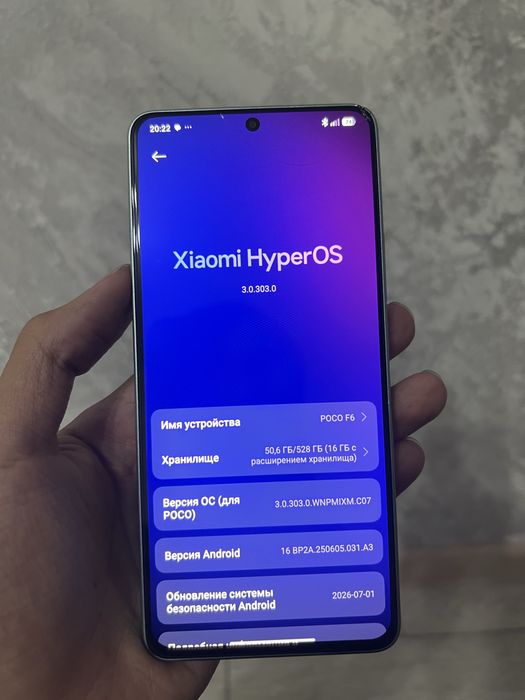 Poco f6 12/512gb