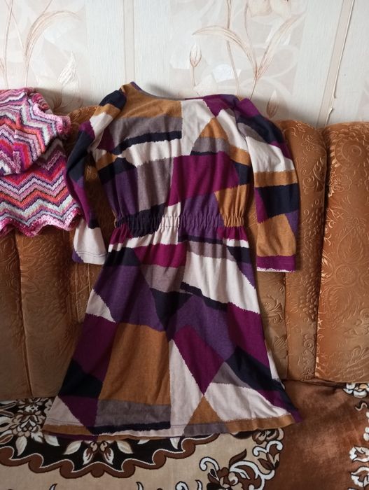 Платье трикотажное