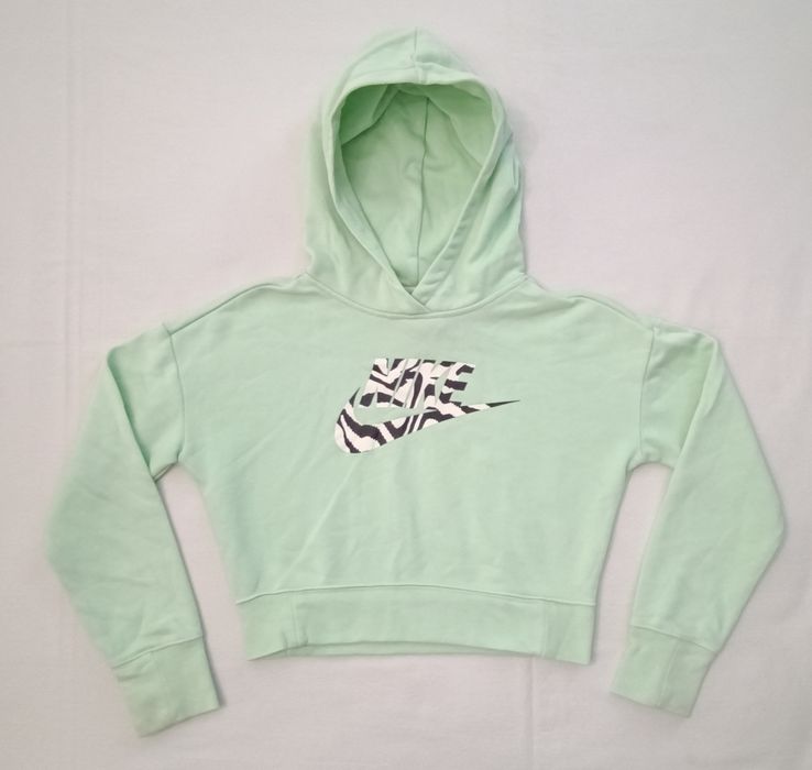 Nike NSW Cropped Hoodie оригинално горнище ръст 137-146см Найк суичър