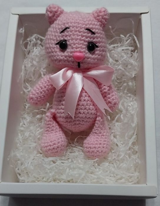 Игрушки вязаные крючком.