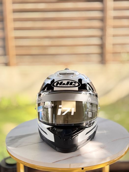 Cască moto HJC i71 Enta Full Face Helmet - Red / White / Black