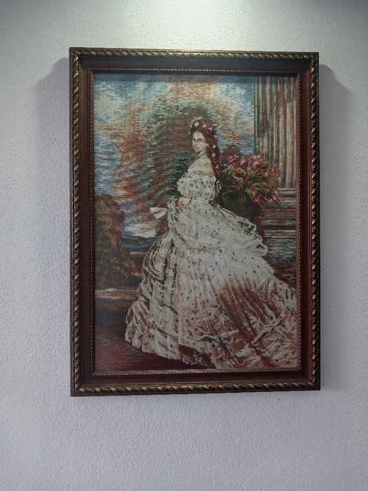 Гоблен Сиси с златни нишки