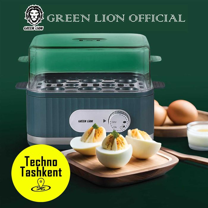 Яйцеварка Green Lion, вместимость 6 яйца, 400W, 230 Вт, компактный