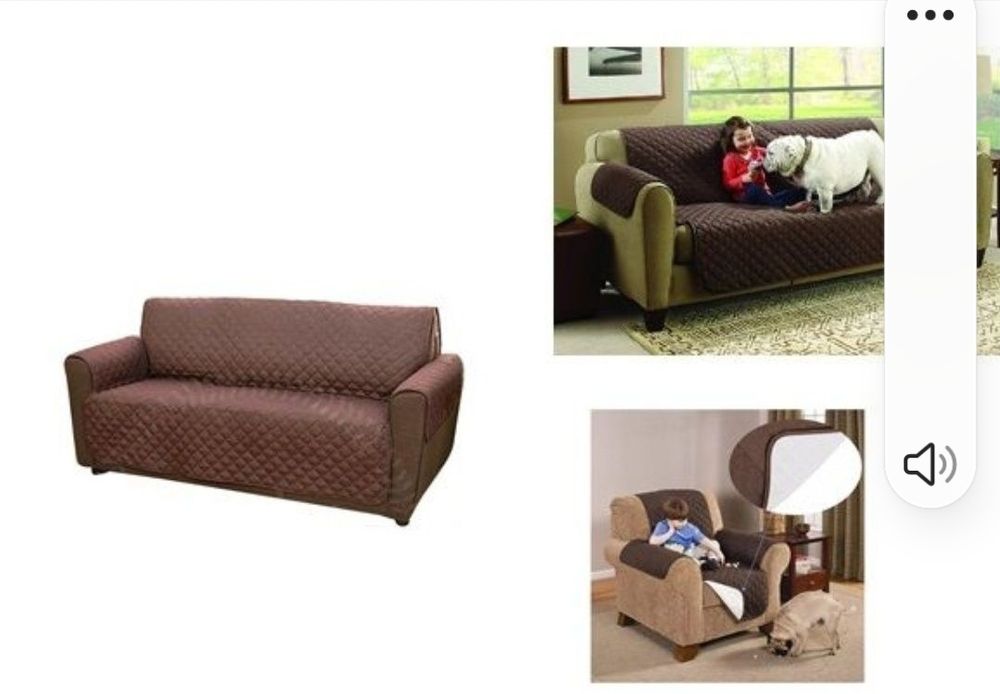 Покривало Протектор за Диван троен Чисто нов