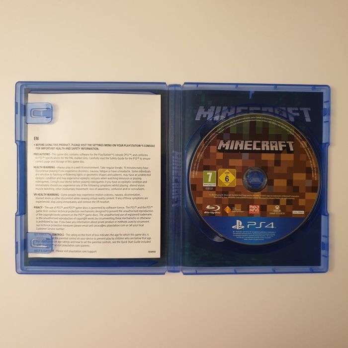 Minecraft Bedrock Edition PS4/Playstation 4