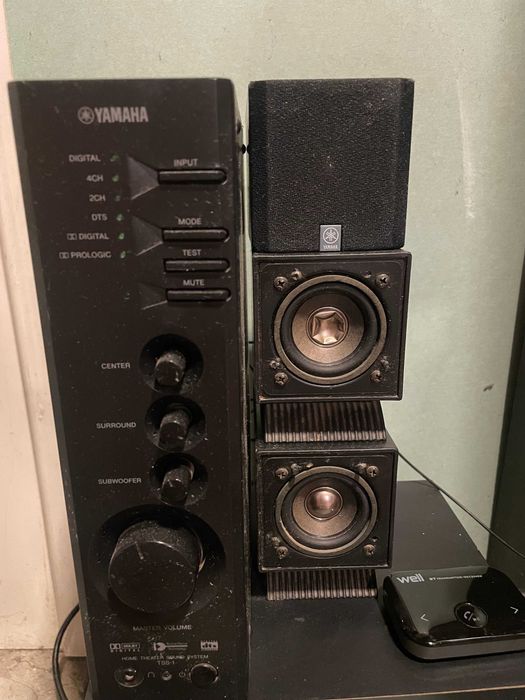 Sistem audio YAMAHA 3+1 cu emițator bluetooth