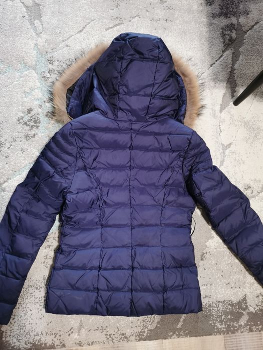 Дамско яке от естествен косъм и пух