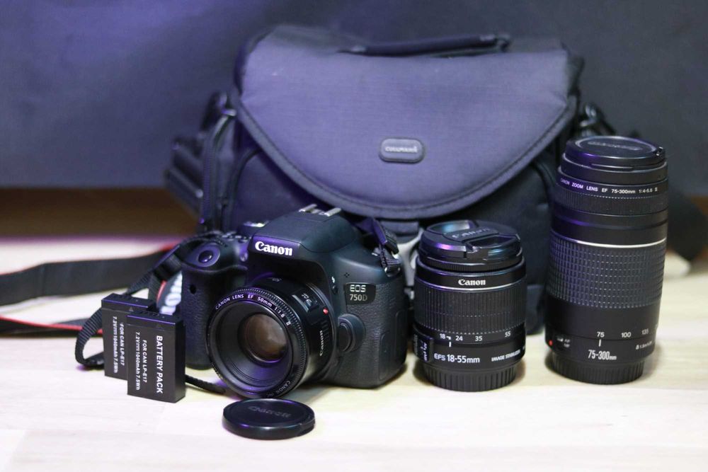 Canon 750D Проф. Комплект.