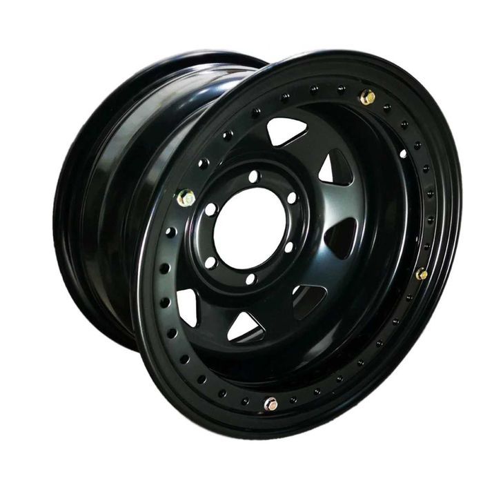 Jante offroad cu BEADLOCK culoare Negru 15x8J 6x139.7 ET -35 CB 110