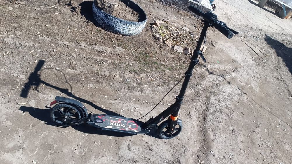 Велосипед и самокат