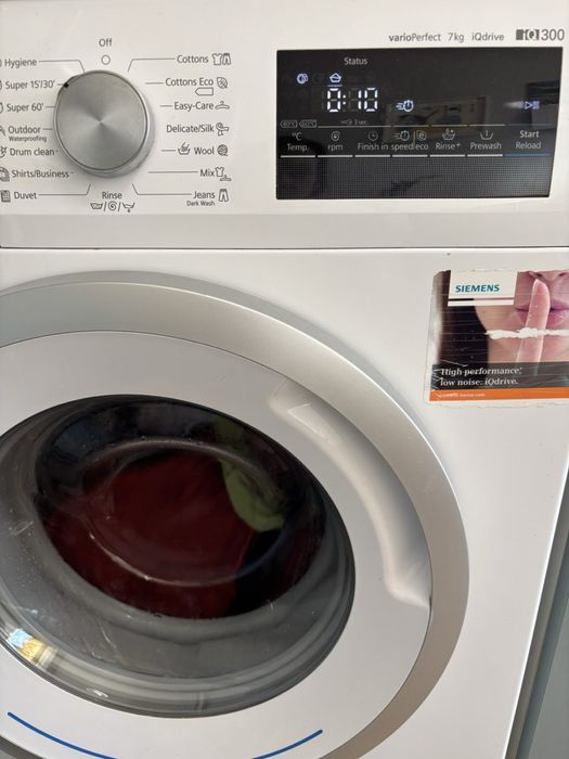 Пералня Siemens iQ 300 iQdrive varioPerfect 7kg